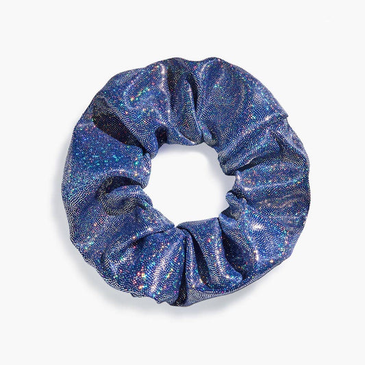 Villem Midnight Blue Glitter Scrunchie SI SI LA PAILLETTE