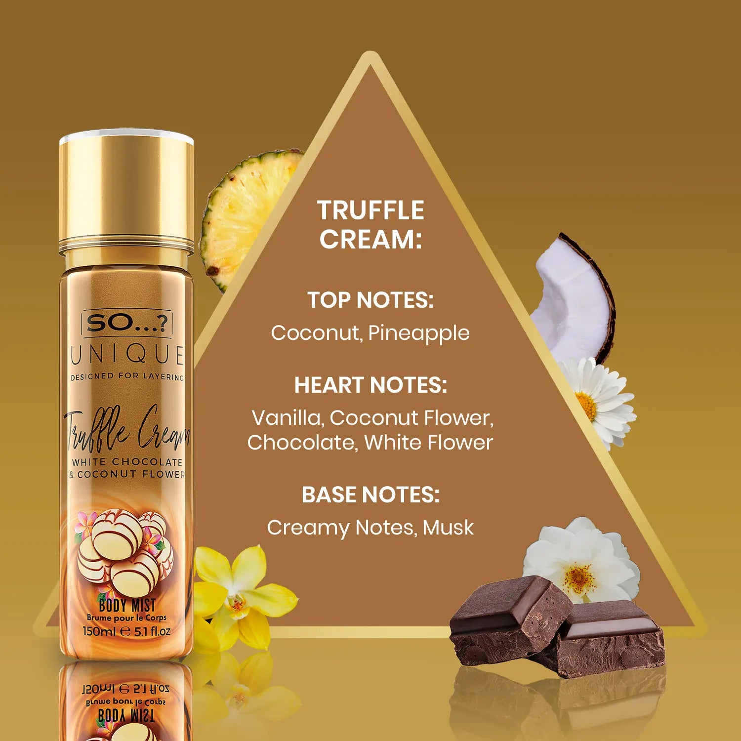 Villem SO…? Unique Truffle Cream Body Mist 150 ml SO…?