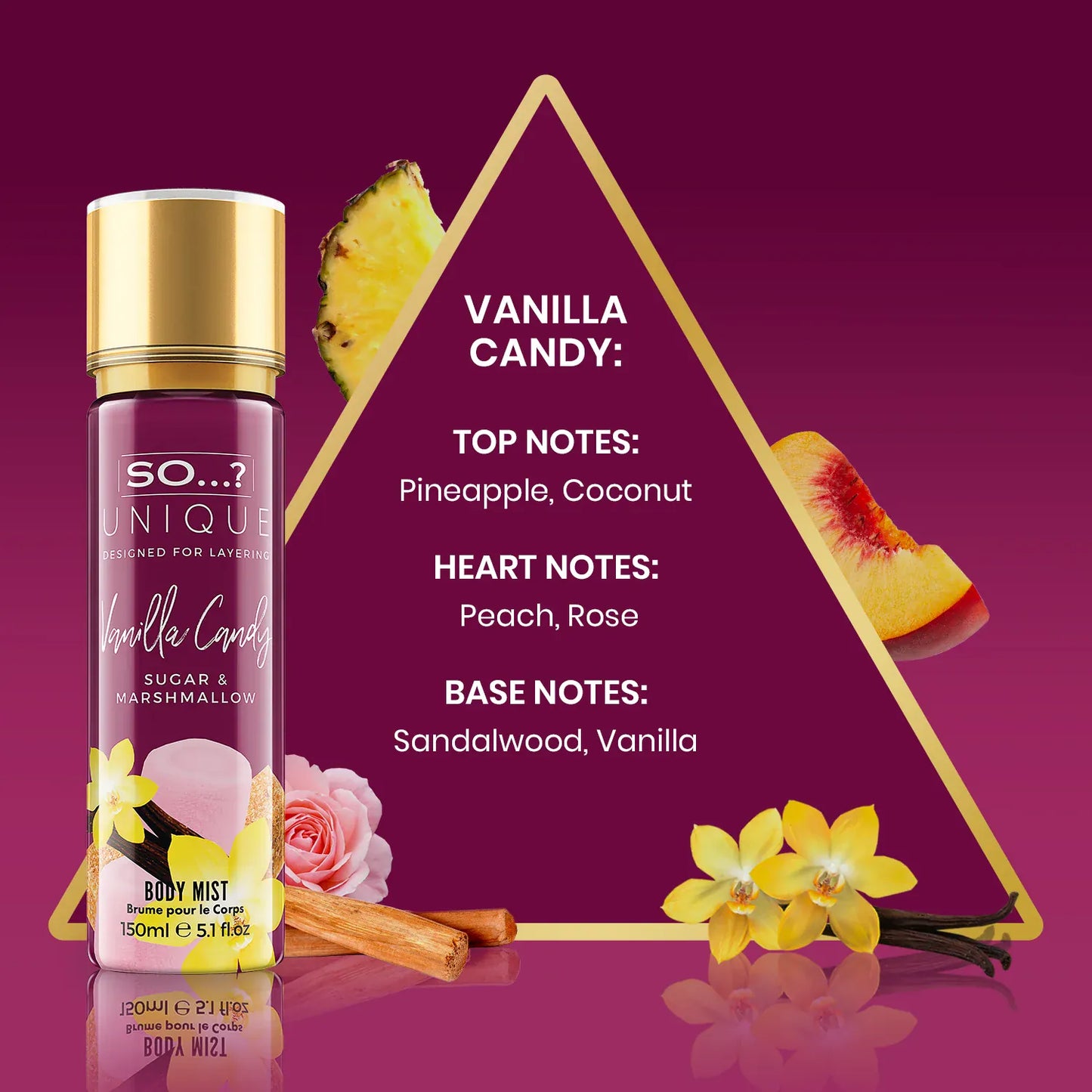 Villem SO…? Unique Vanilla Candy Body Mist 150 ml SO…?