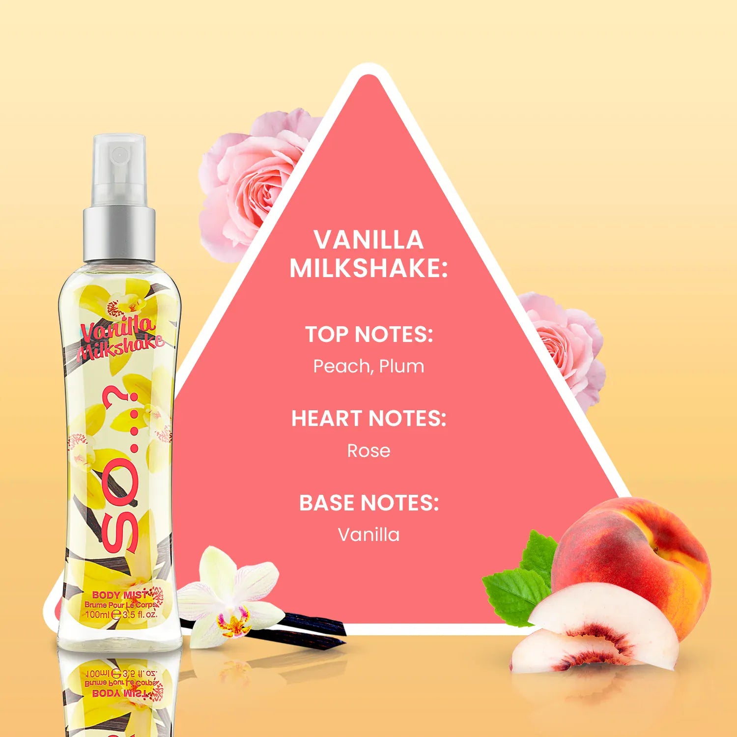 Villem SO…? Vanilla Milkshake Body Mist 100ml SO…?
