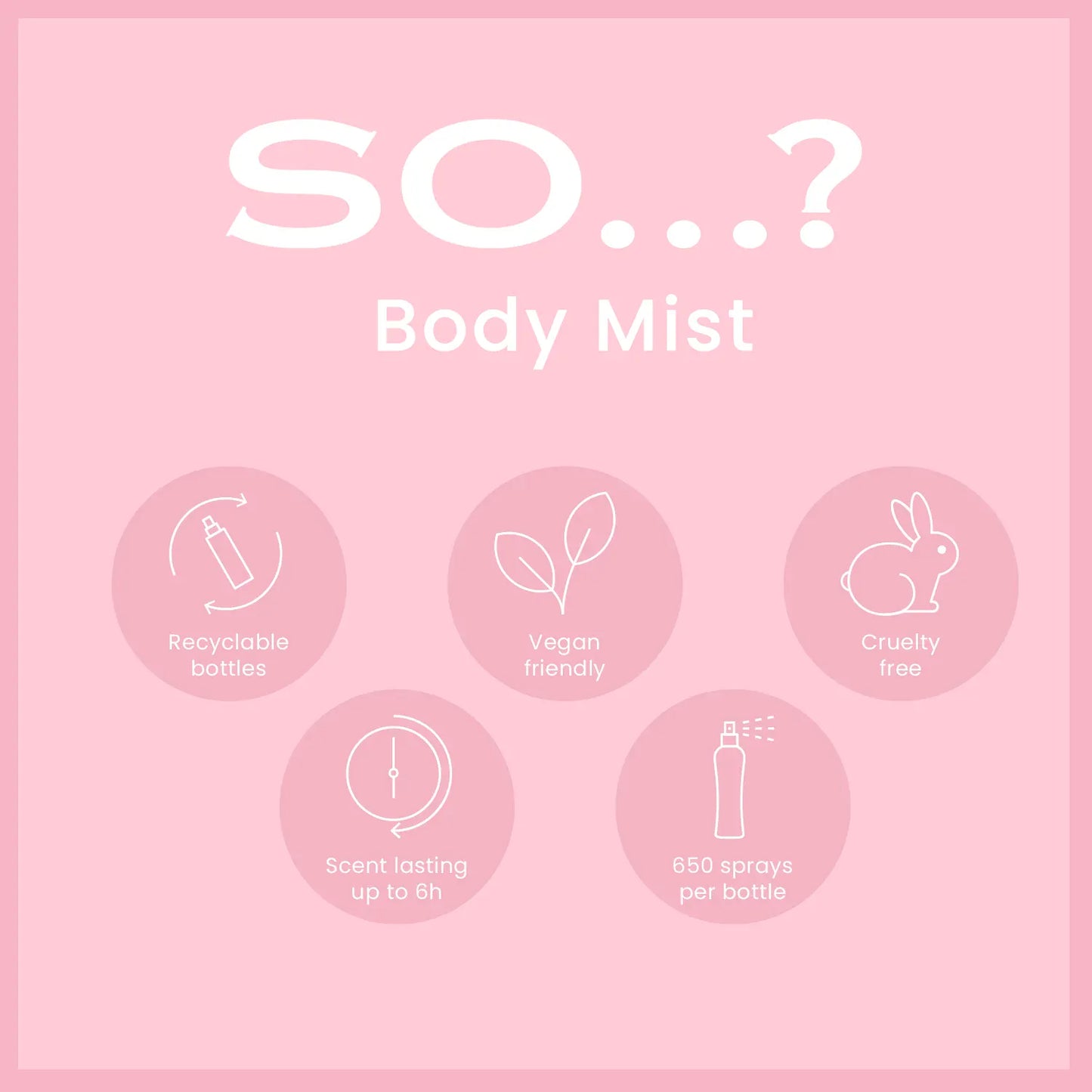 Villem SO…? Vanilla Milkshake Body Mist 100ml SO…?
