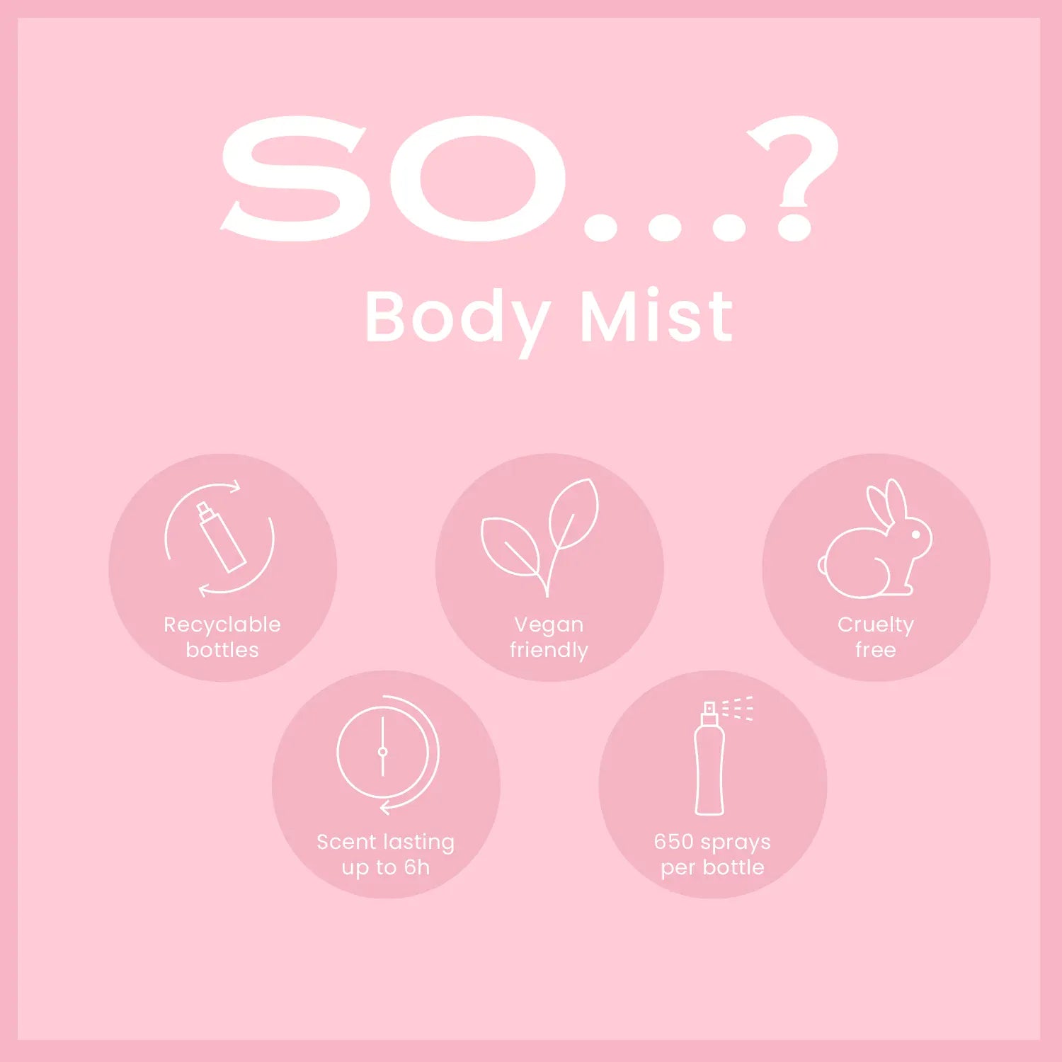 Villem SO…? Vanilla Milkshake Body Mist 100ml SO…?