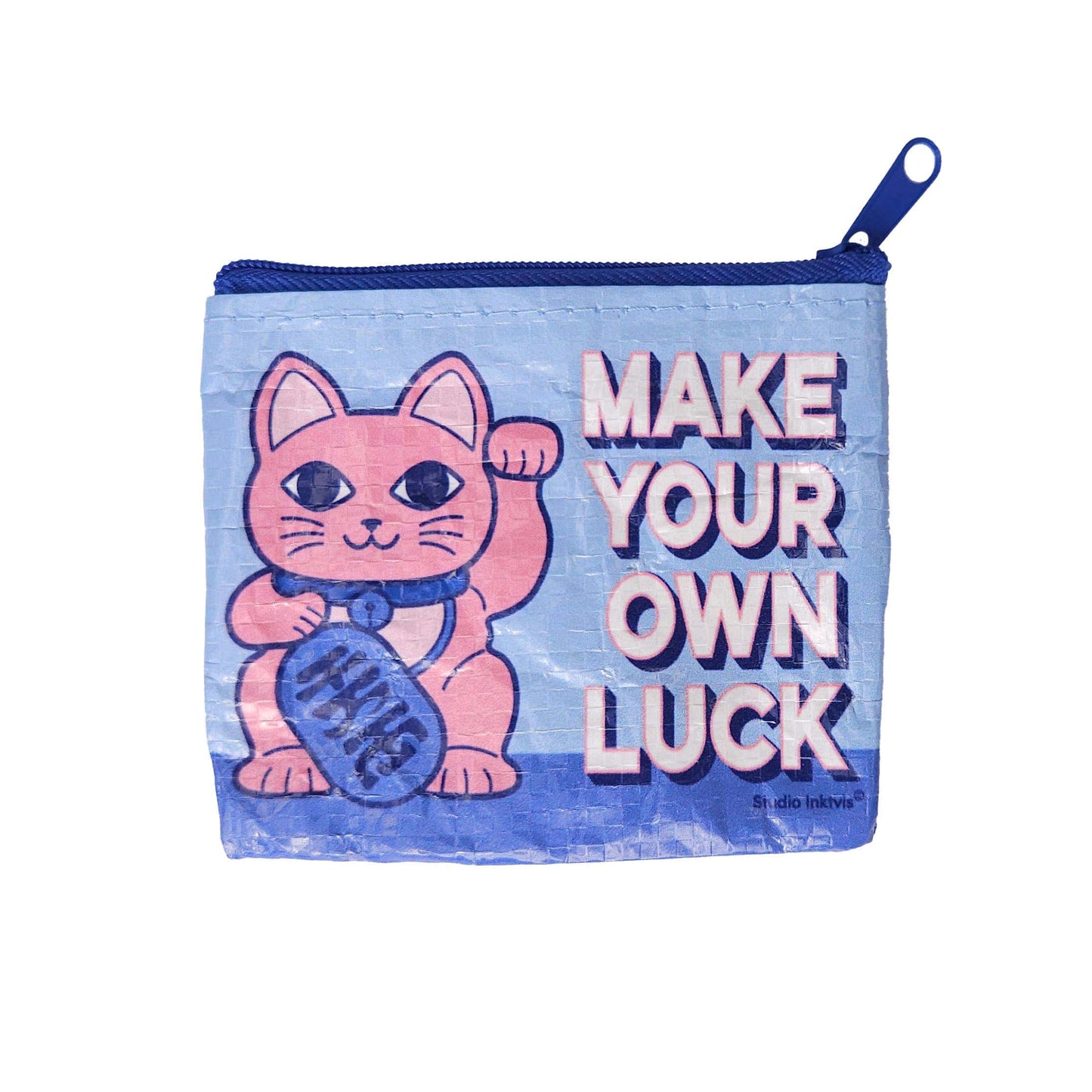 Villem Mini wallet Maneki Neko make your own luck recycled plastic Studio Inktvis