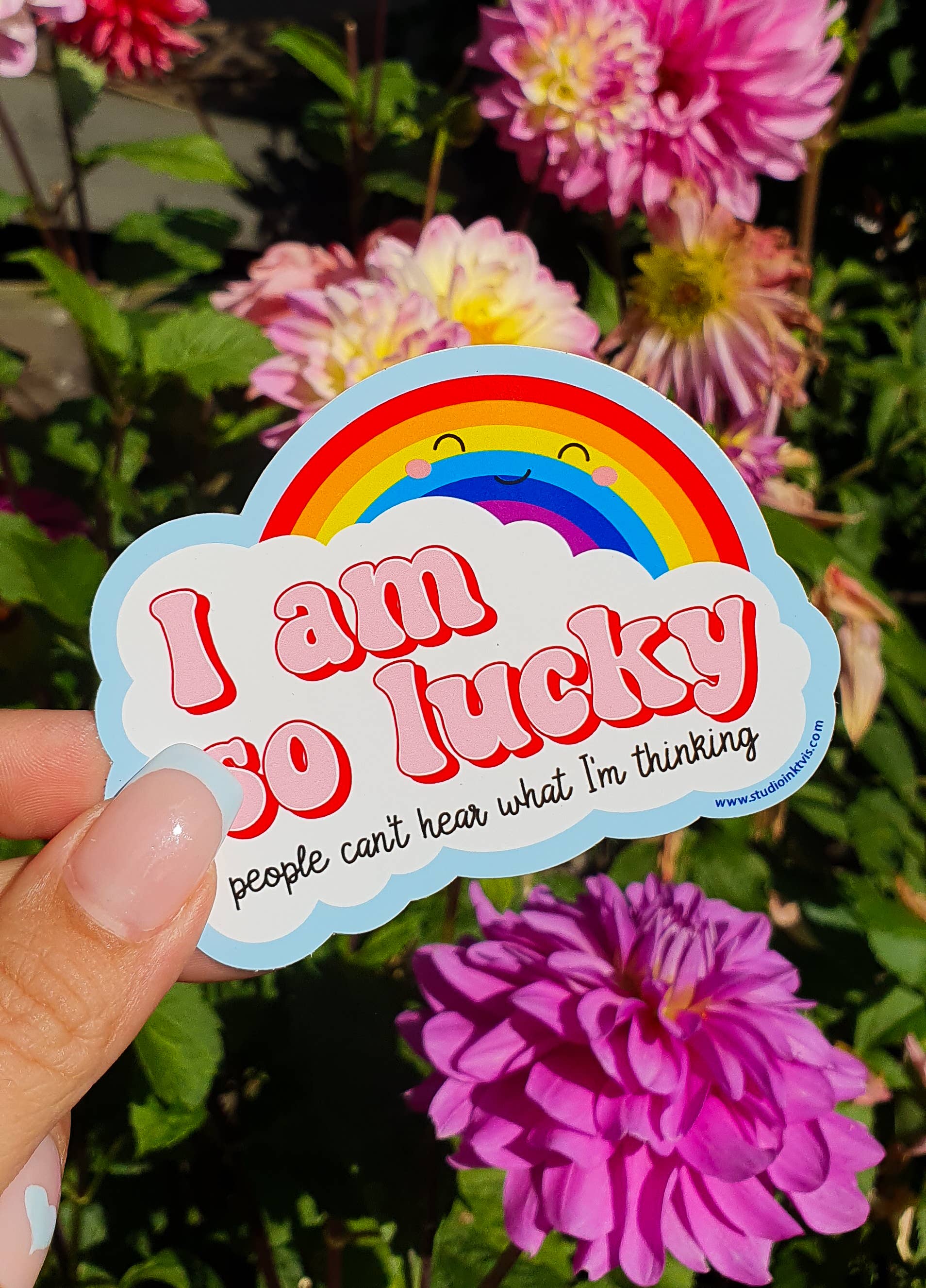 Villem Vinüülkleebis – “I Am So Lucky People Can’t Hear What I Am Thinking” Studio Inktvis