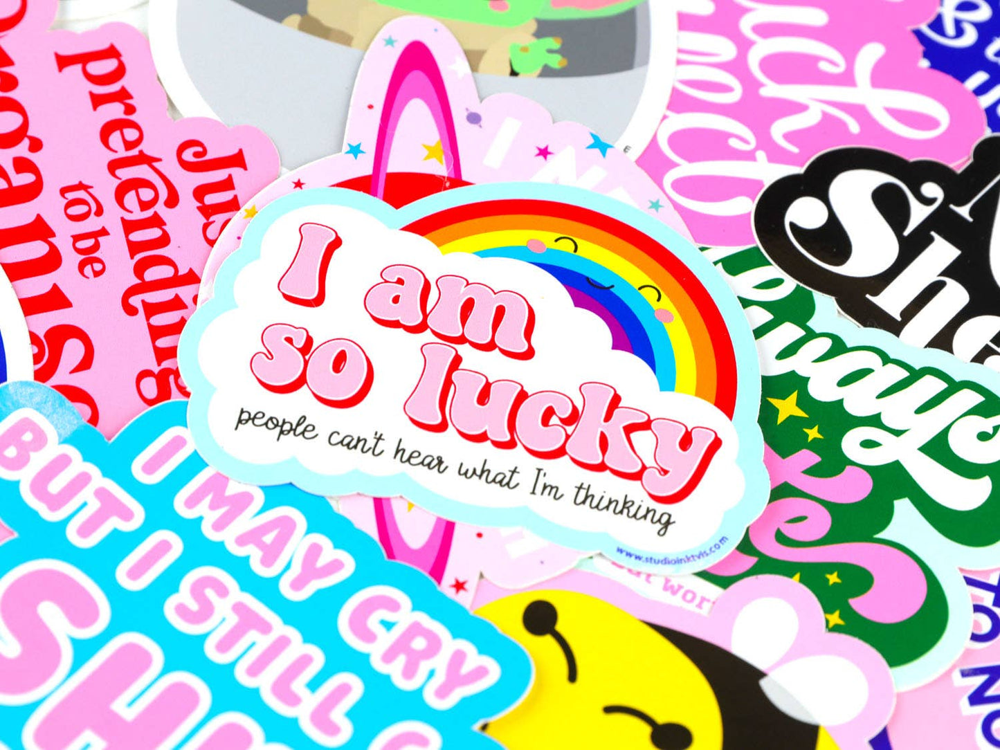 Villem Vinüülkleebis – “I Am So Lucky People Can’t Hear What I Am Thinking” Studio Inktvis