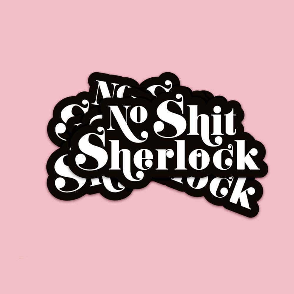 Villem Vinüülkleebis – “No Shit Sherlock” Studio Inktvis