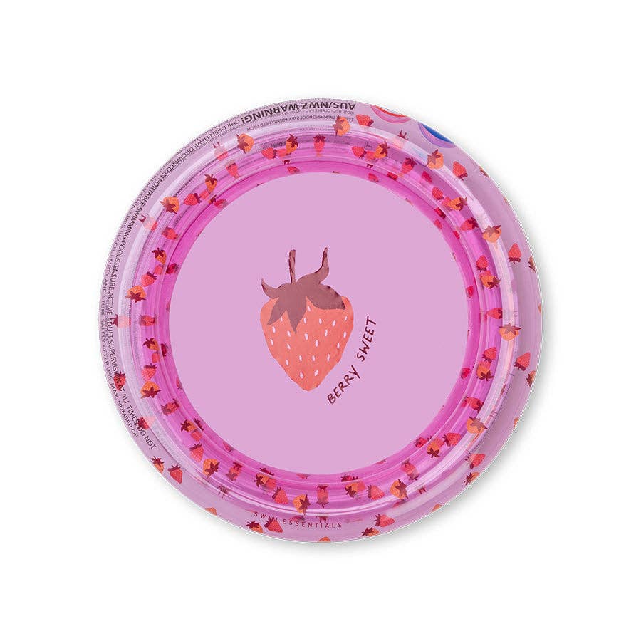 Villem Baby Pool - Pink - Strawberry Fields - Ø 60 cm Swim Essentials