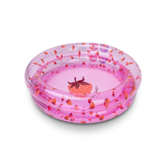 Villem Baby Pool - Pink - Strawberry Fields - Ø 60 cm Swim Essentials
