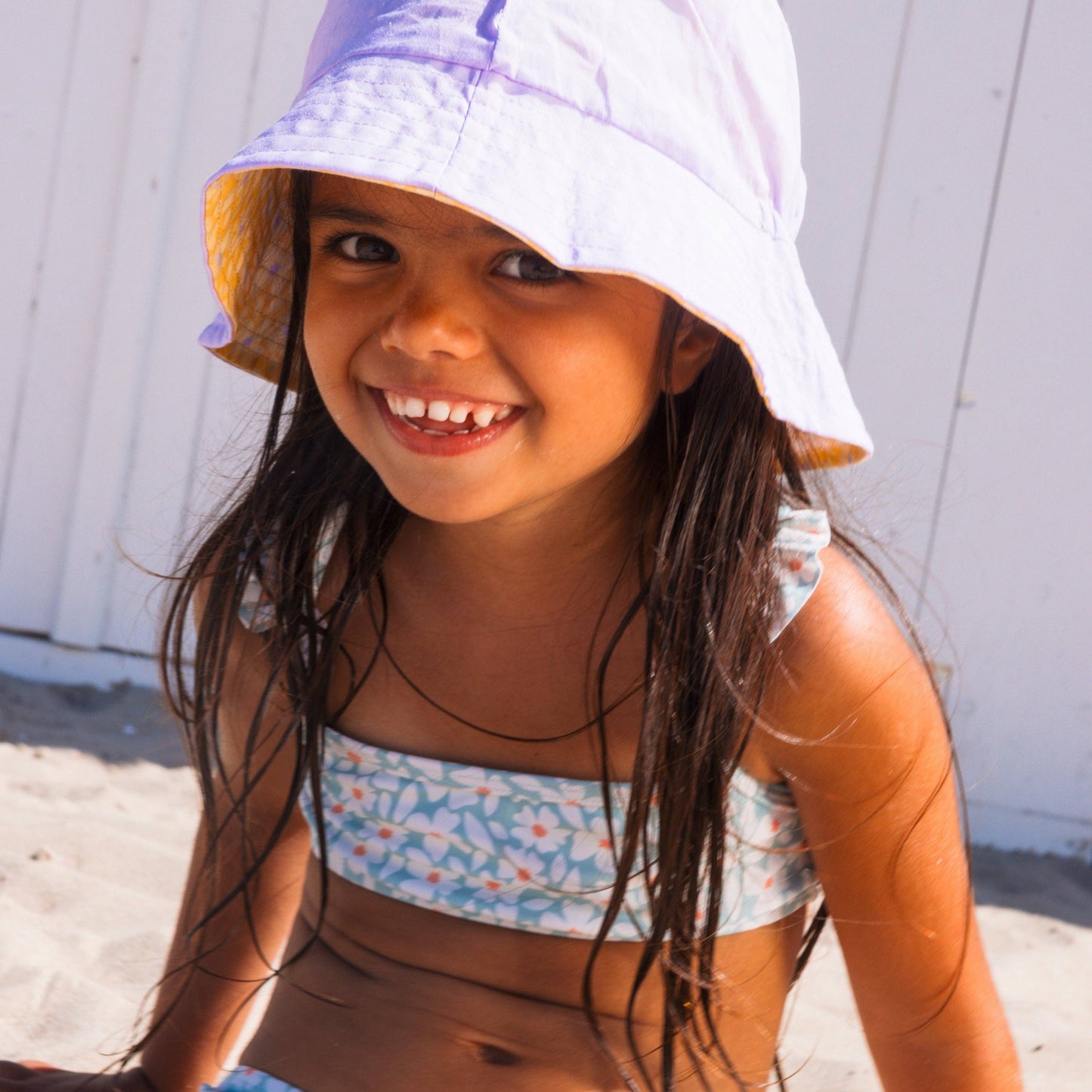 Villem Sun Hat Reversible - Yellow - Florish: 1/2 Years Swim Essentials