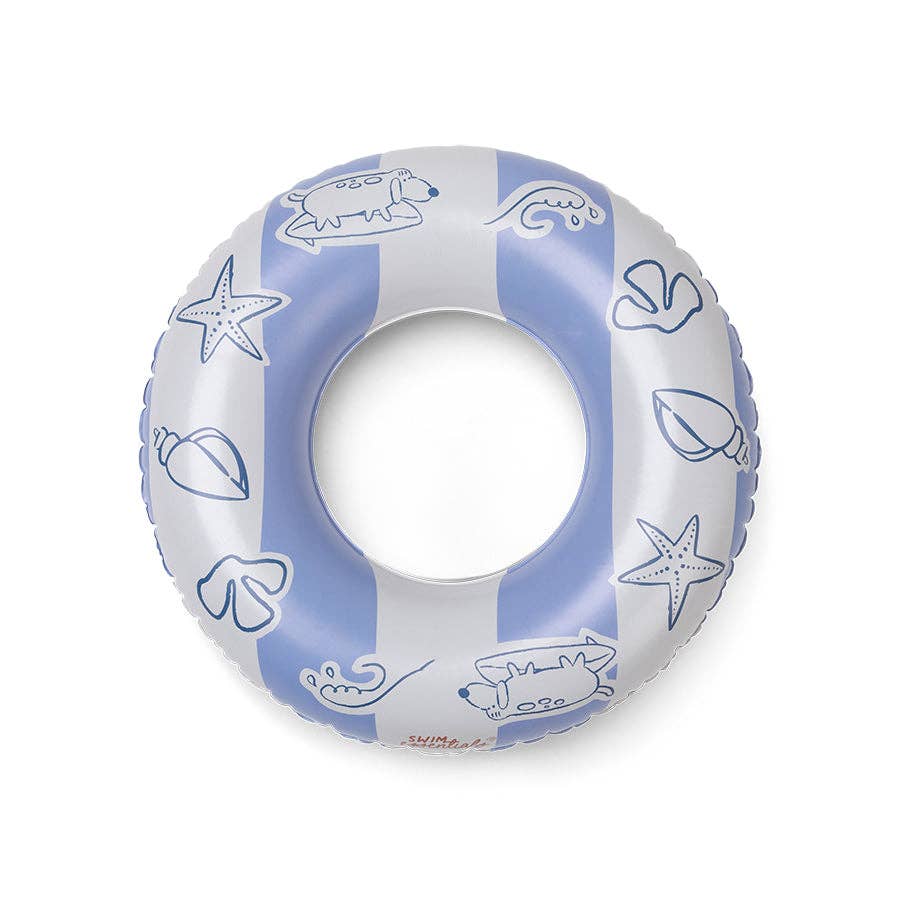Villem Swim Ring - Blue - Surfer - Ø 55 cm Swim Essentials