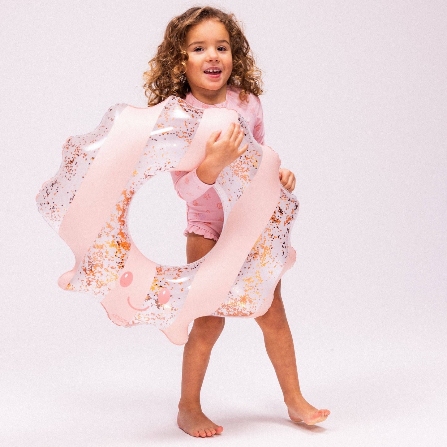 Villem Swim Ring - Shell - Red - Sally Shell - Ø 65 cm Swim Essentials