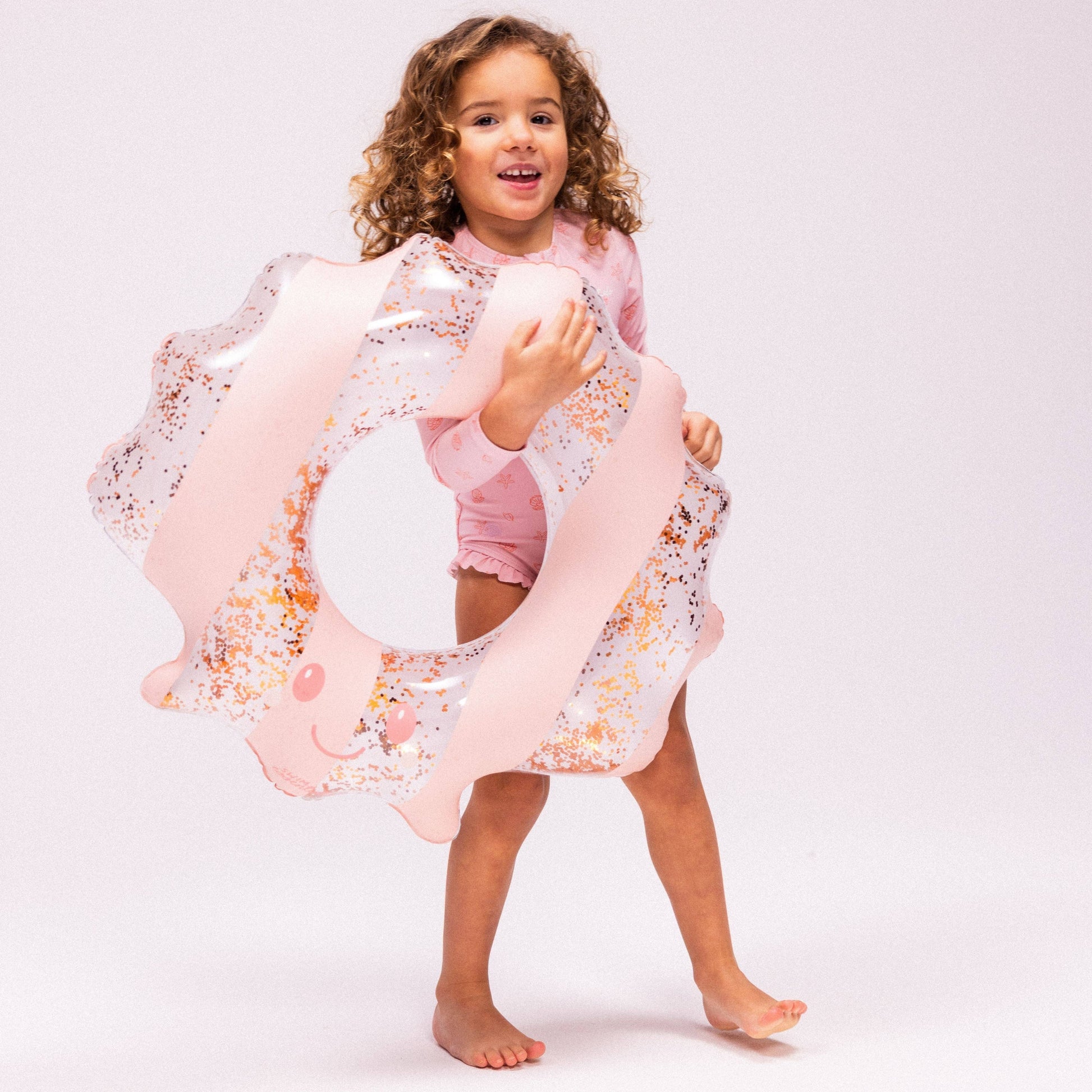 Villem Swim Ring - Shell - Red - Sally Shell - Ø 65 cm Swim Essentials