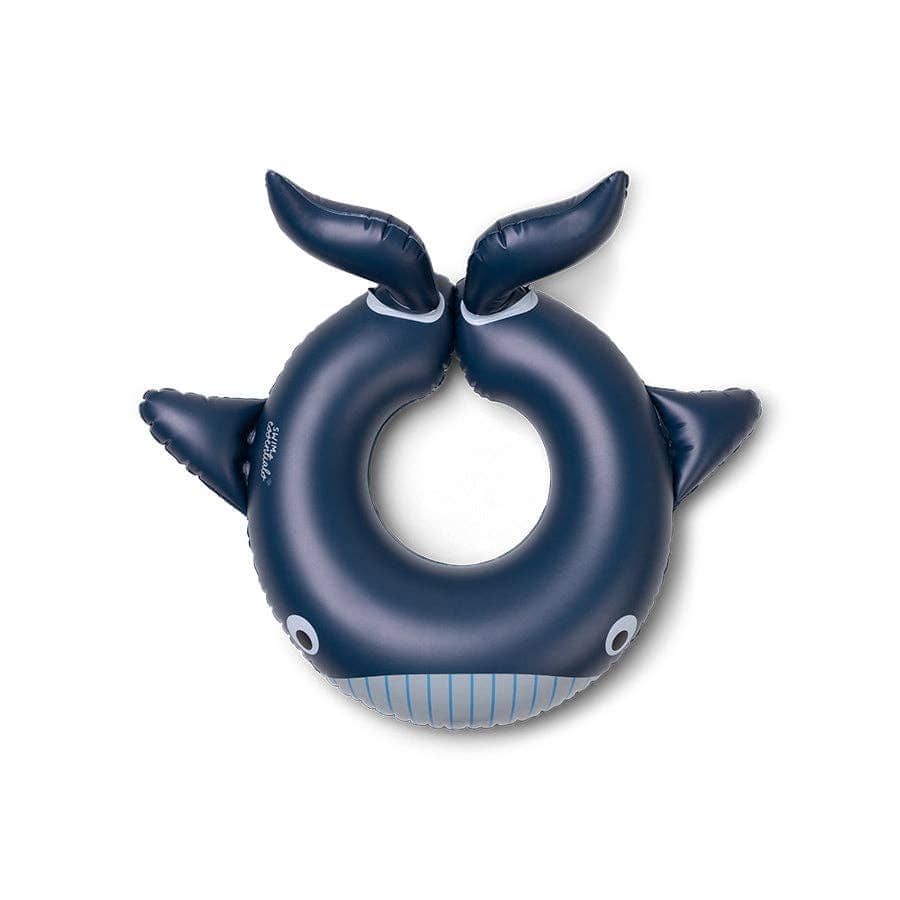 Villem Swim Ring - Whale - Blue - Walter Whale - Ø 55 cm Swim Essentials