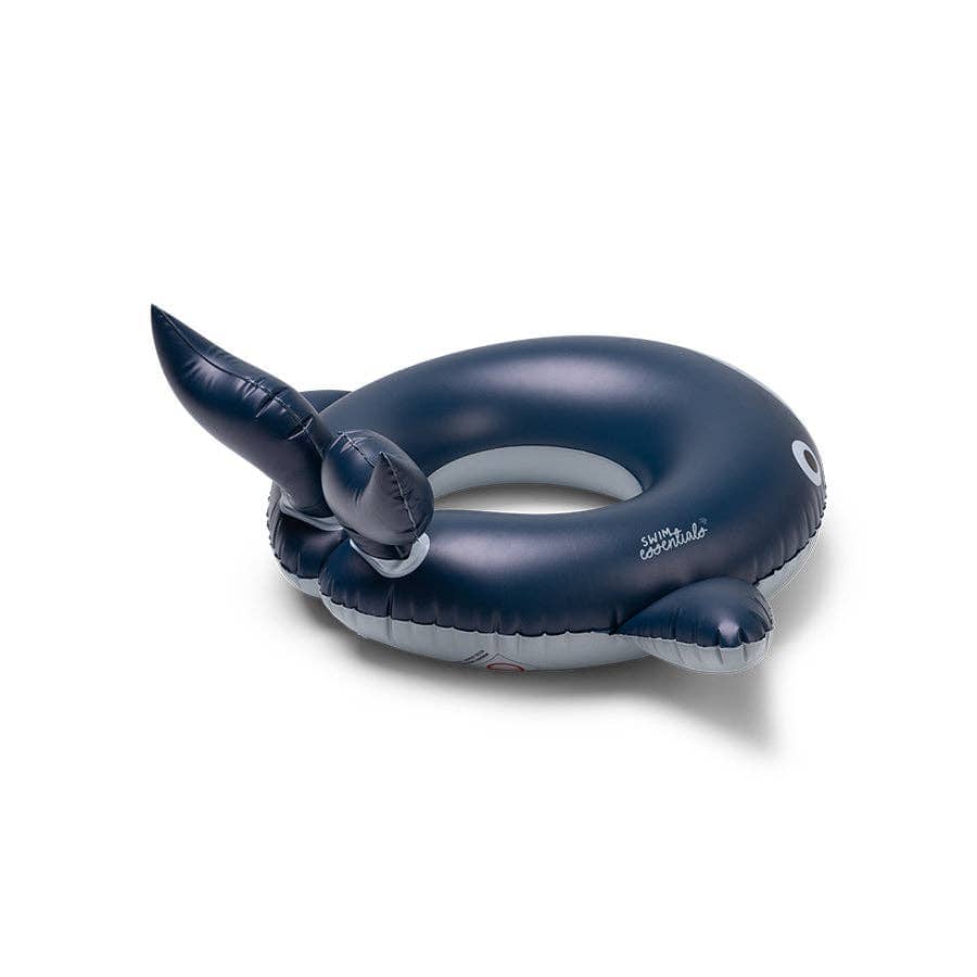 Villem Swim Ring - Whale - Blue - Walter Whale - Ø 55 cm Swim Essentials