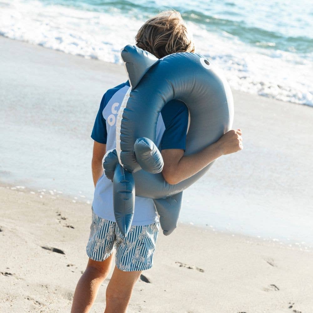 Villem Swim Ring - Whale - Blue - Walter Whale - Ø 55 cm Swim Essentials