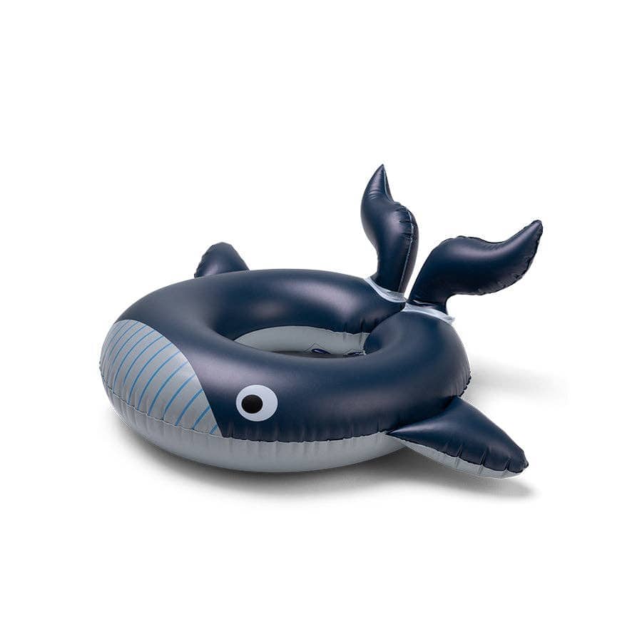 Villem Swim Ring - Whale - Blue - Walter Whale - Ø 55 cm Swim Essentials