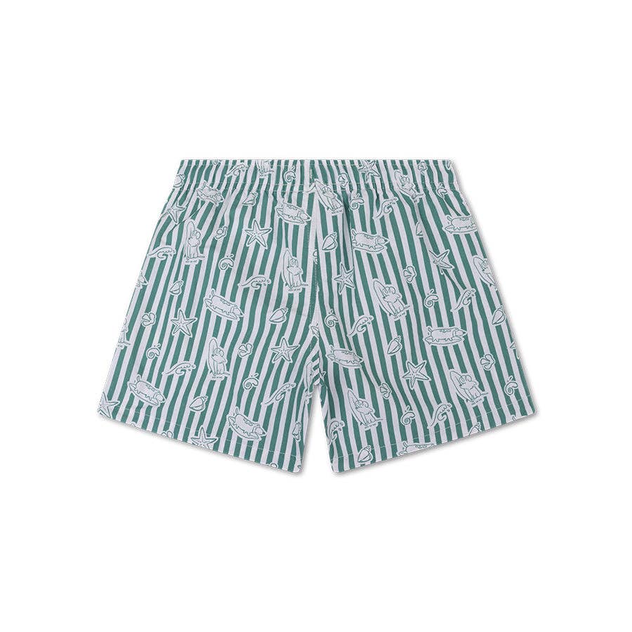 Villem Swim Shorts - Green - Surf Dogs: 86/92 Swim Essentials