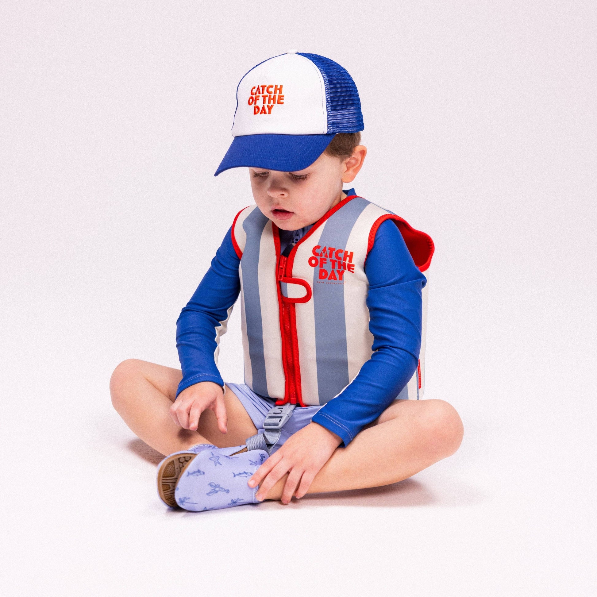 Villem Swim Socks - Blue - Feeling Beachy: 27/28 Swim Essentials