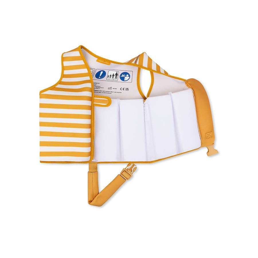 Villem Swim Vest - Orange/White - Flow: 2/3 Years Swim Essentials