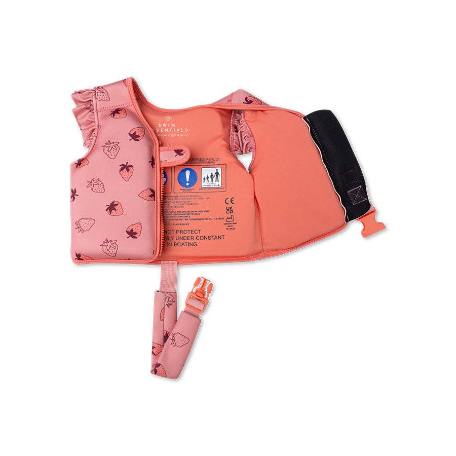 Villem Swim Vest - Pink - Strawberry Fields - 1/2 Years Swim Essentials