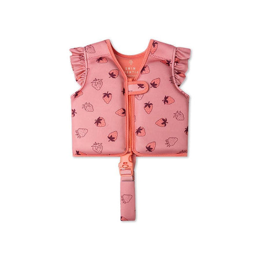 Villem Swim Vest - Pink - Strawberry Fields - 1/2 Years Swim Essentials