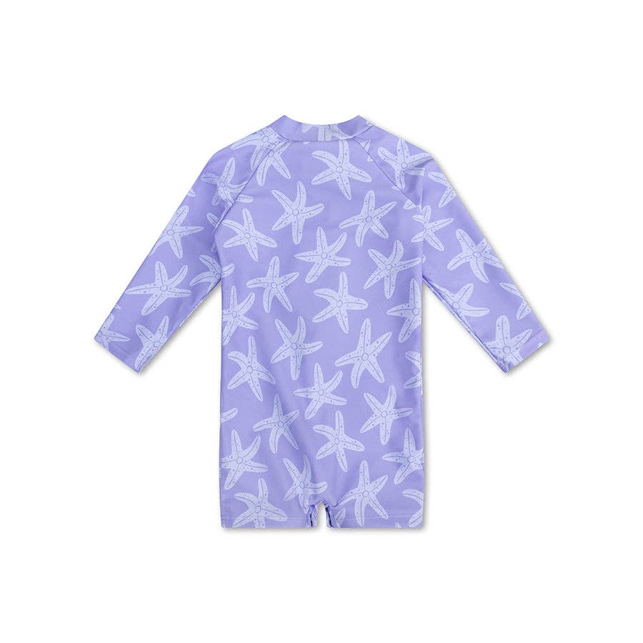Villem UV Swimsuit Boys - Lila - Seastar: 74/80 Swim Essentials