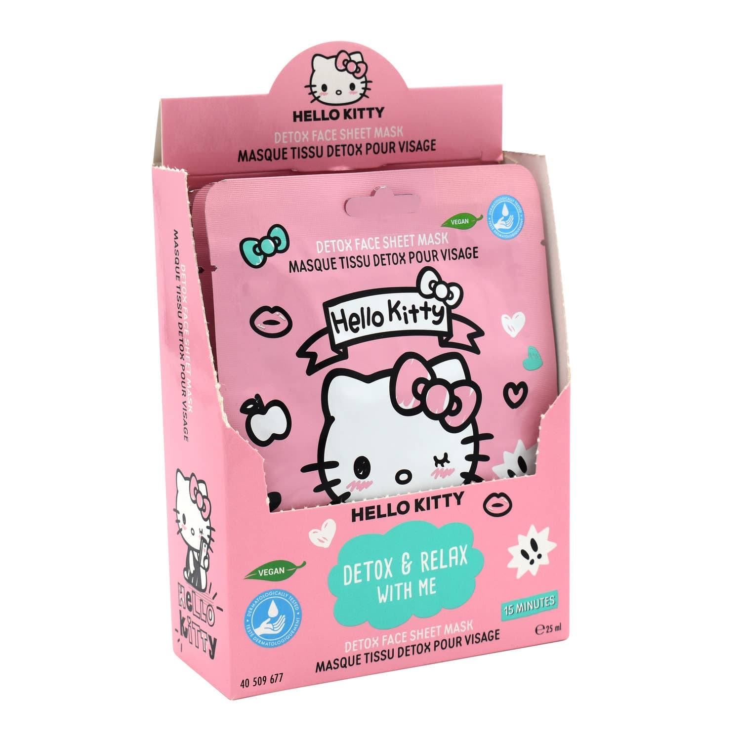 Villem Detox Fabric Mask - Hello Kitty Takecare by polyflame europe