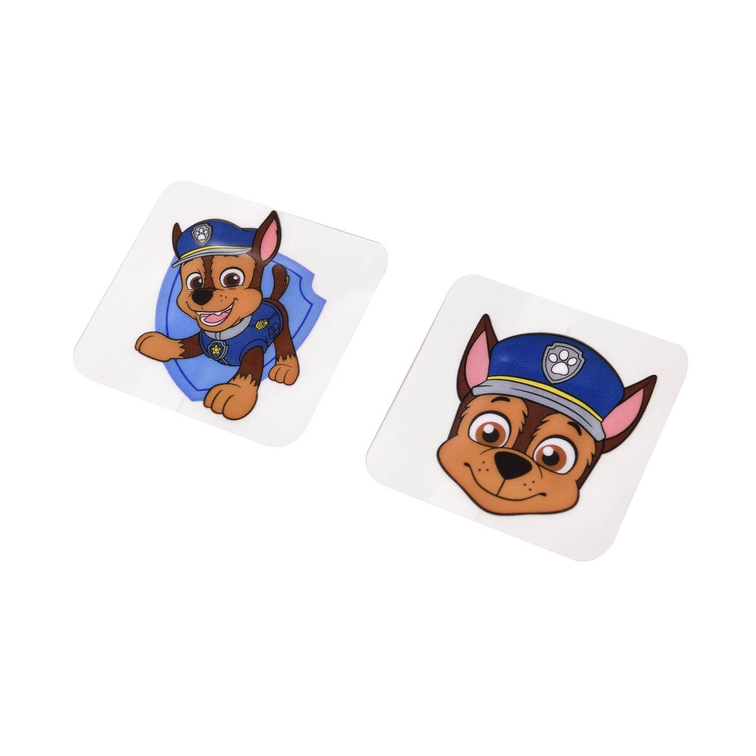 Villem Paw Patrol Chase tattoo-efektiga plaastrid metallkarbis 24 tk Takecare by polyflame europe