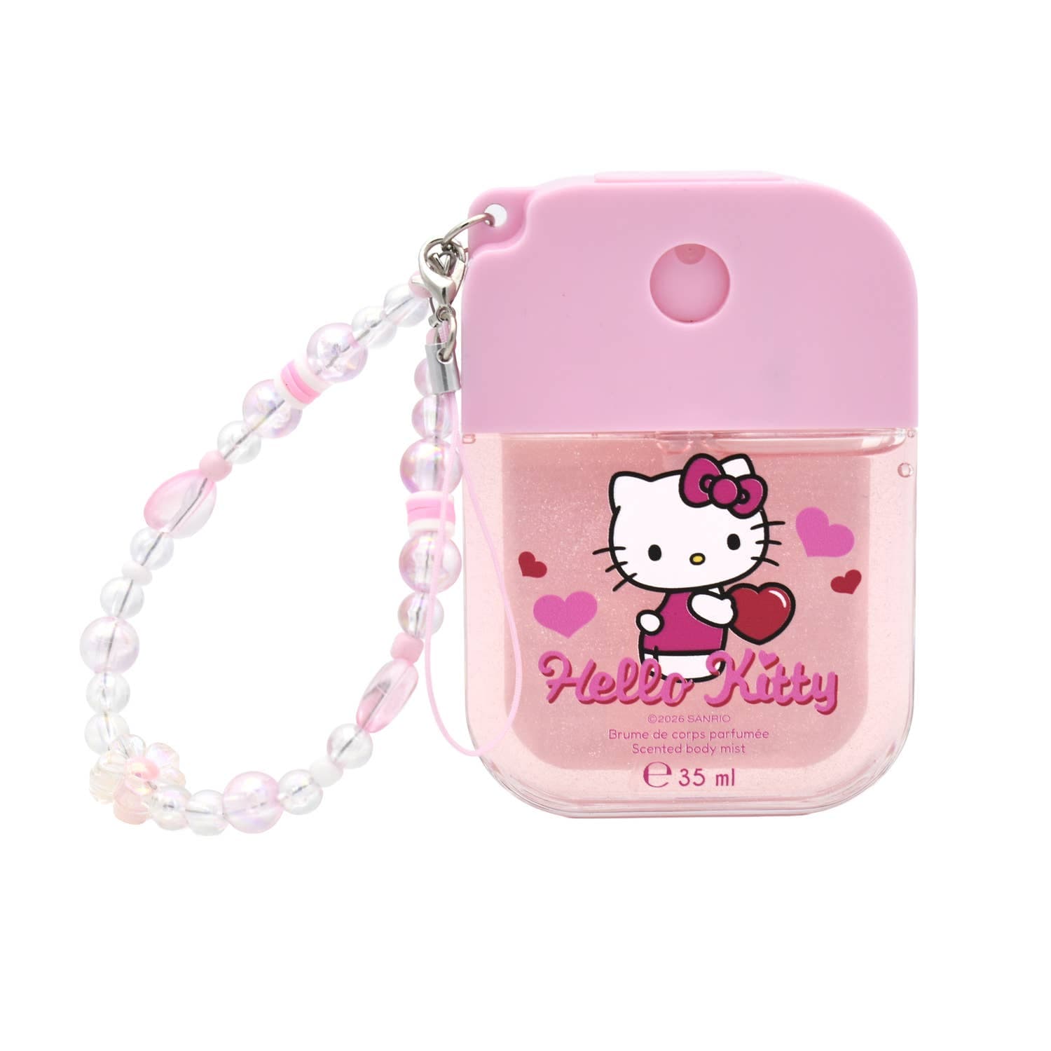 Villem Hello Kitty lõhnastatud kehasprei käevõruga 35ml Takecare