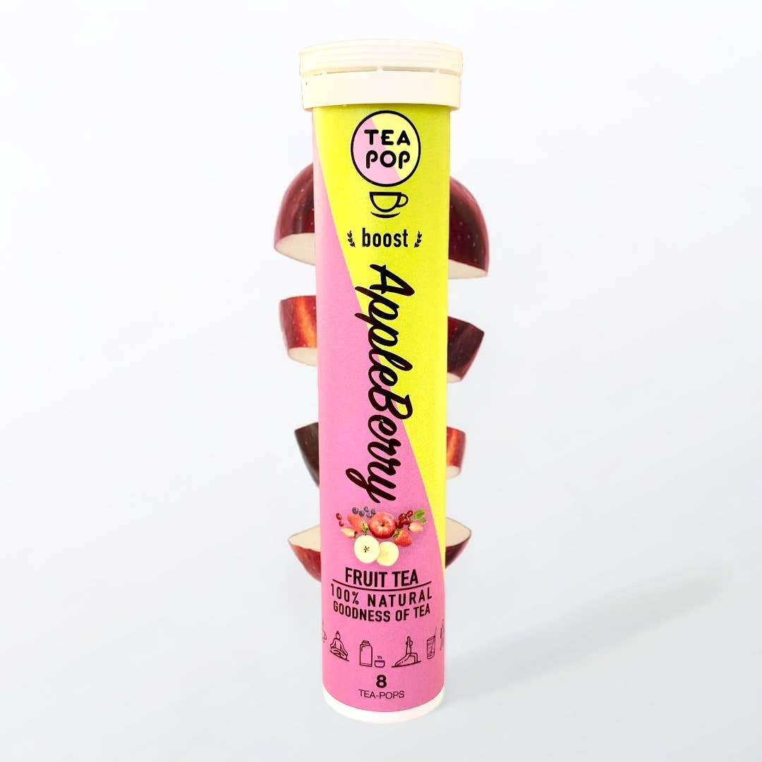 Villem Tea-Pop looduslik gurmeetee Apple-Berry 8 tk TeaPop