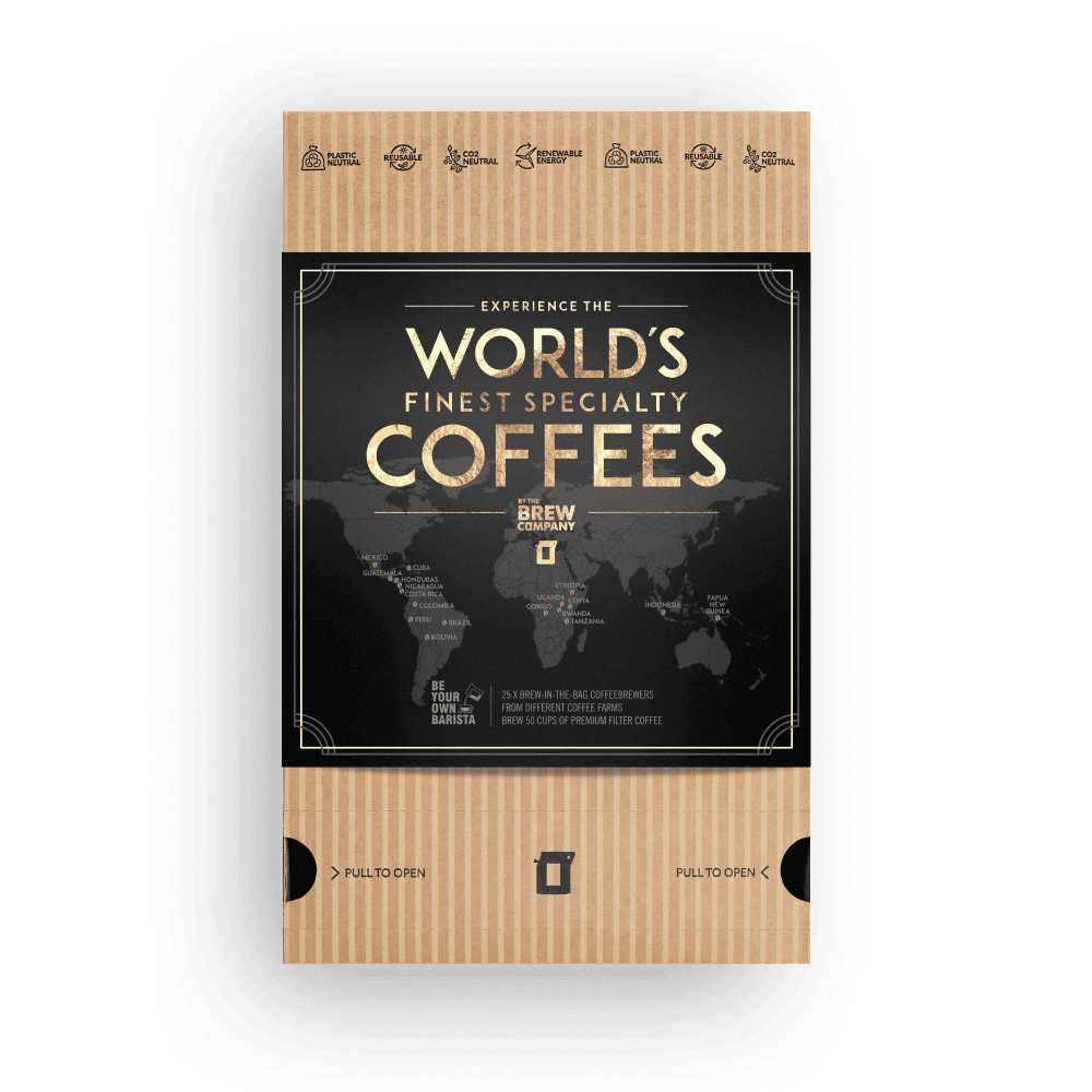 Villem WORLD'S FINEST SPECIALTY COFFEE GIFT BOX The Brew Company 25 pcs