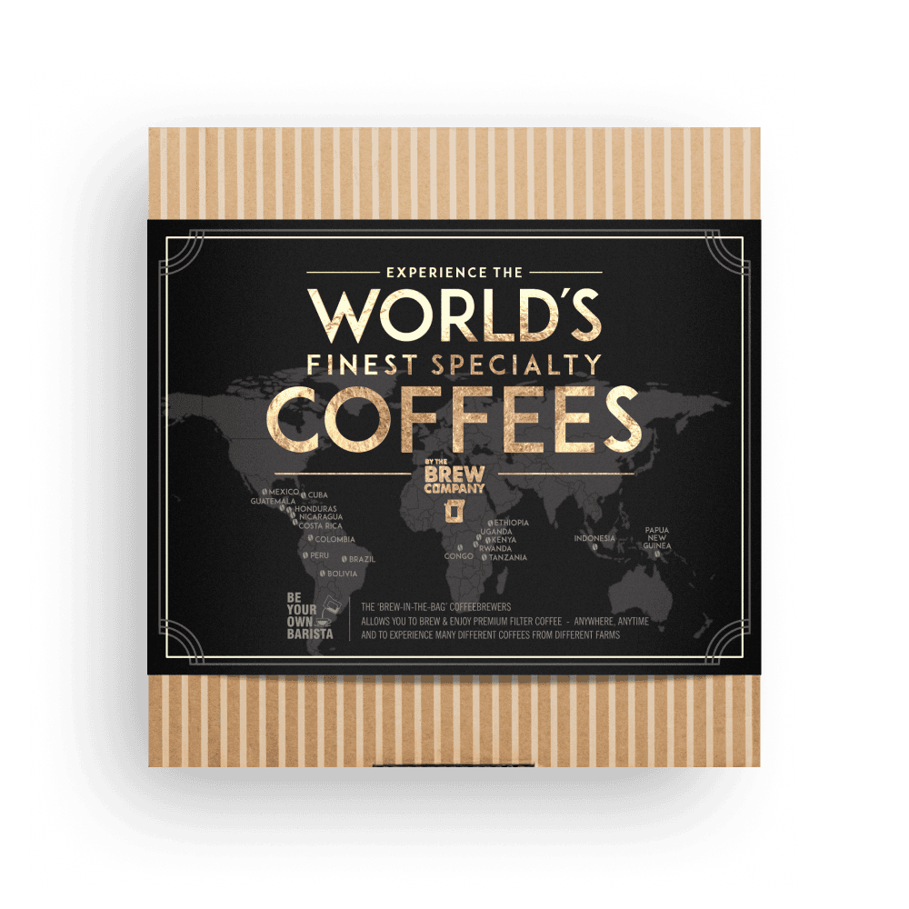 Villem WORLD'S FINEST SPECIALTY COFFEE GIFT BOX The Brew Company 7 pcs