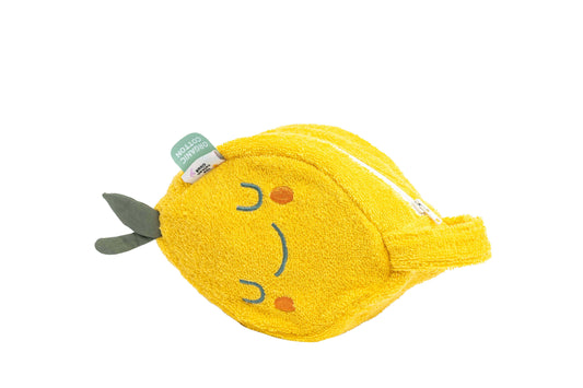 Villem Fruit shaped Toiletry Bag Lola Lemon the cotton cloud