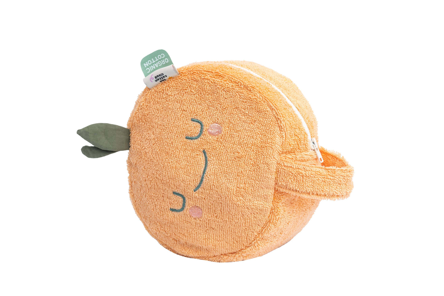 Villem Fruit shaped Toiletry Bag Mandy Mandarine the cotton cloud