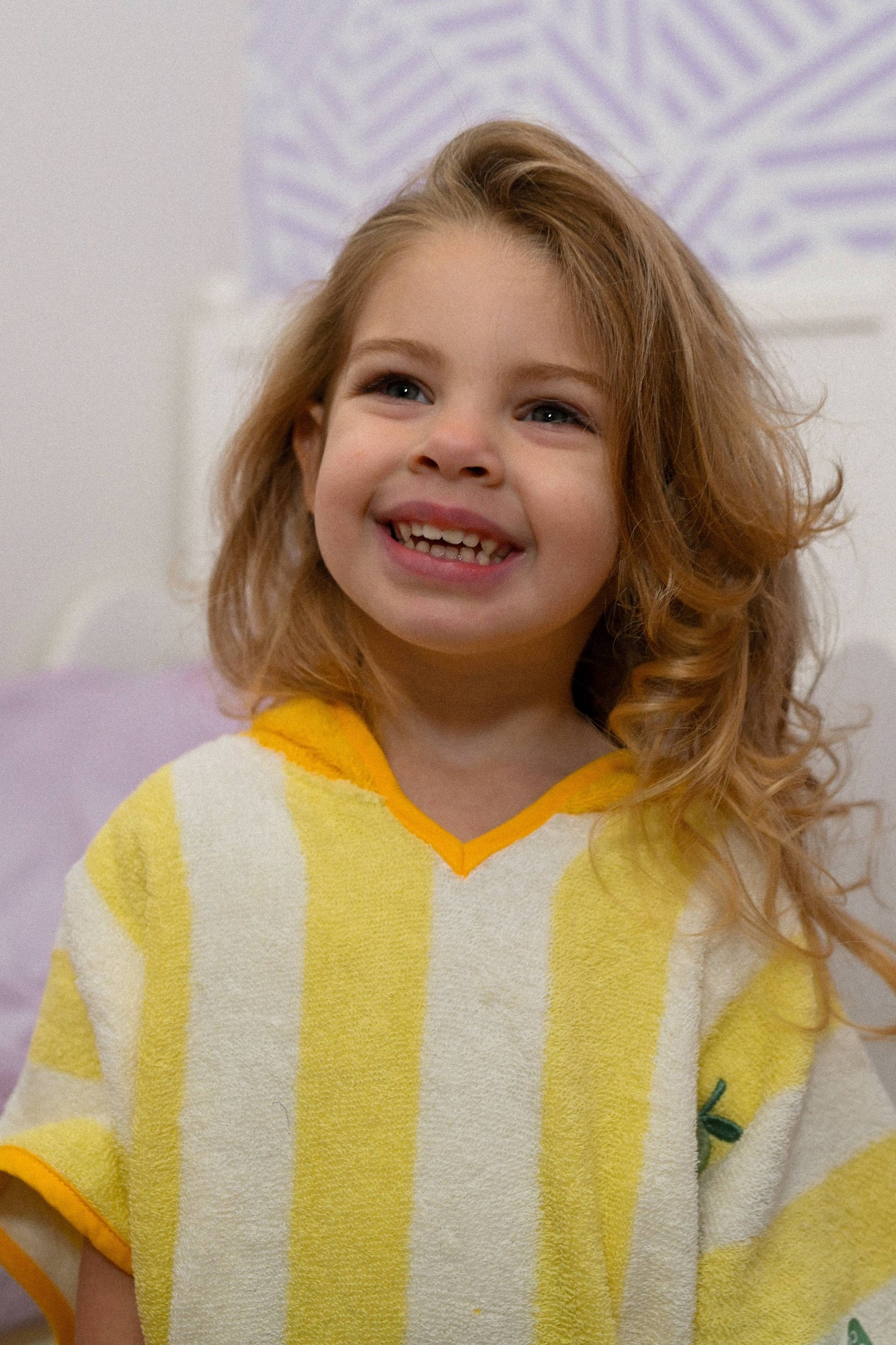 Villem Hooded Poncho Pedro Pear the cotton cloud