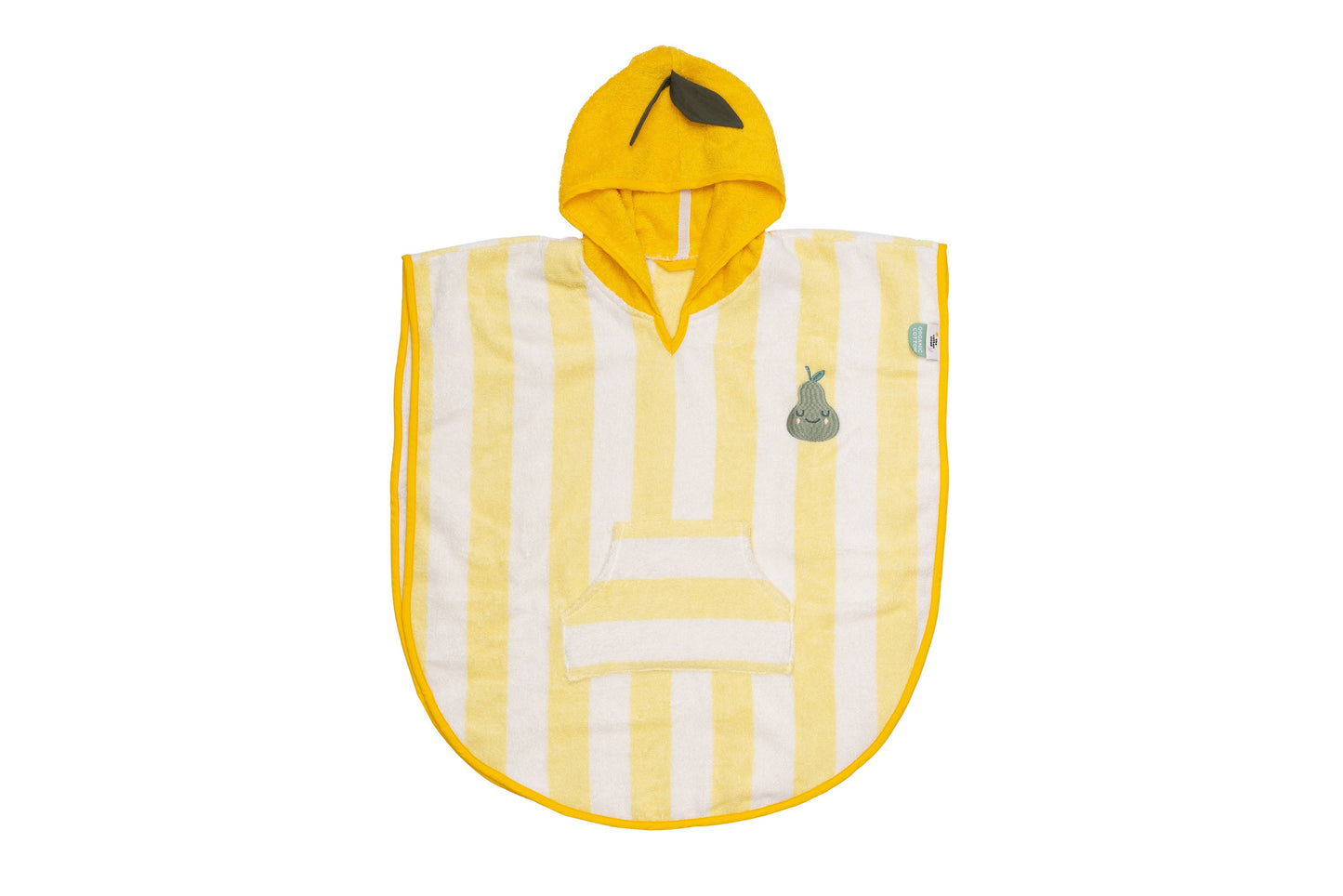 Villem Hooded Poncho Pedro Pear the cotton cloud