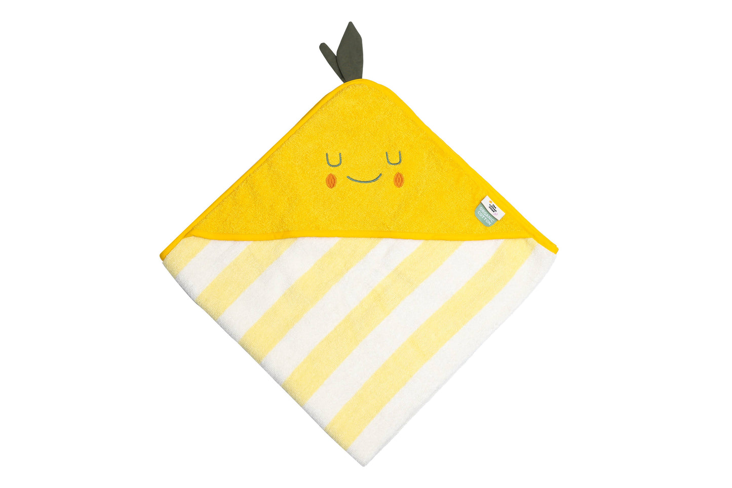 Villem Hooded Towel Lola Lemon the cotton cloud