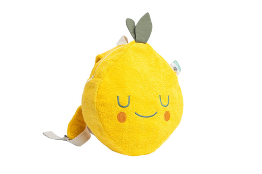 Villem Terry Cotton Backpack Lola Lemon the cotton cloud