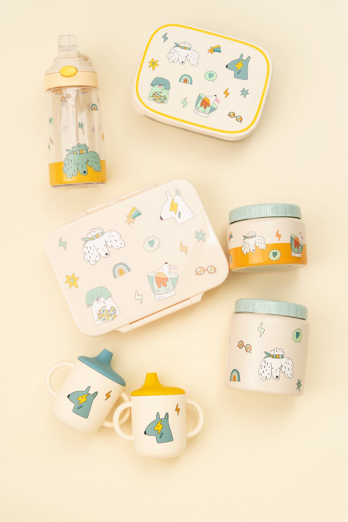 Villem The Cotton Cloud Funky Tritan joogipudel 480 ml the cotton cloud