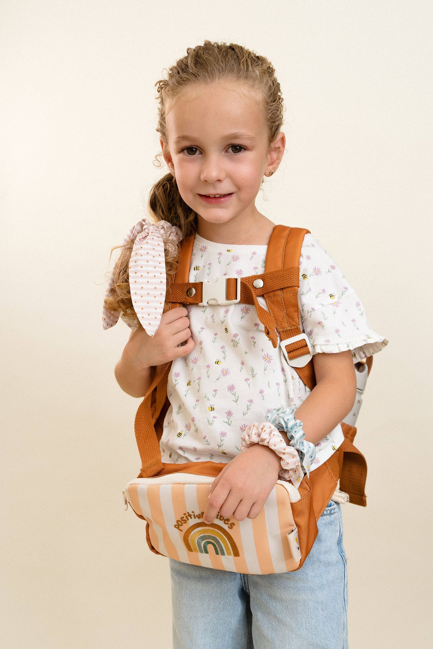 Villem Waistbag for Kids Rainbow the cotton cloud