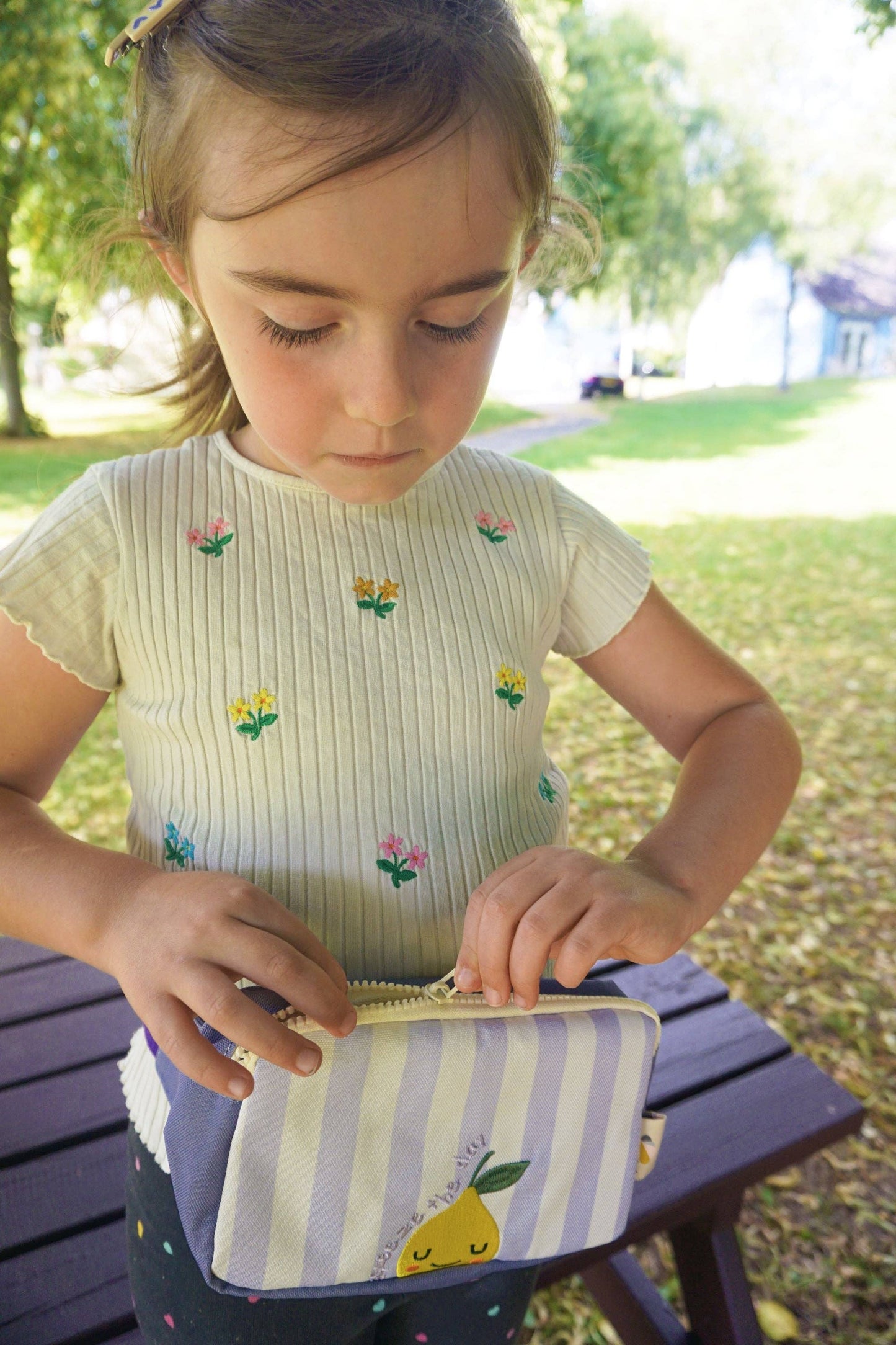 Villem Waistbag for Kids Rainbow the cotton cloud
