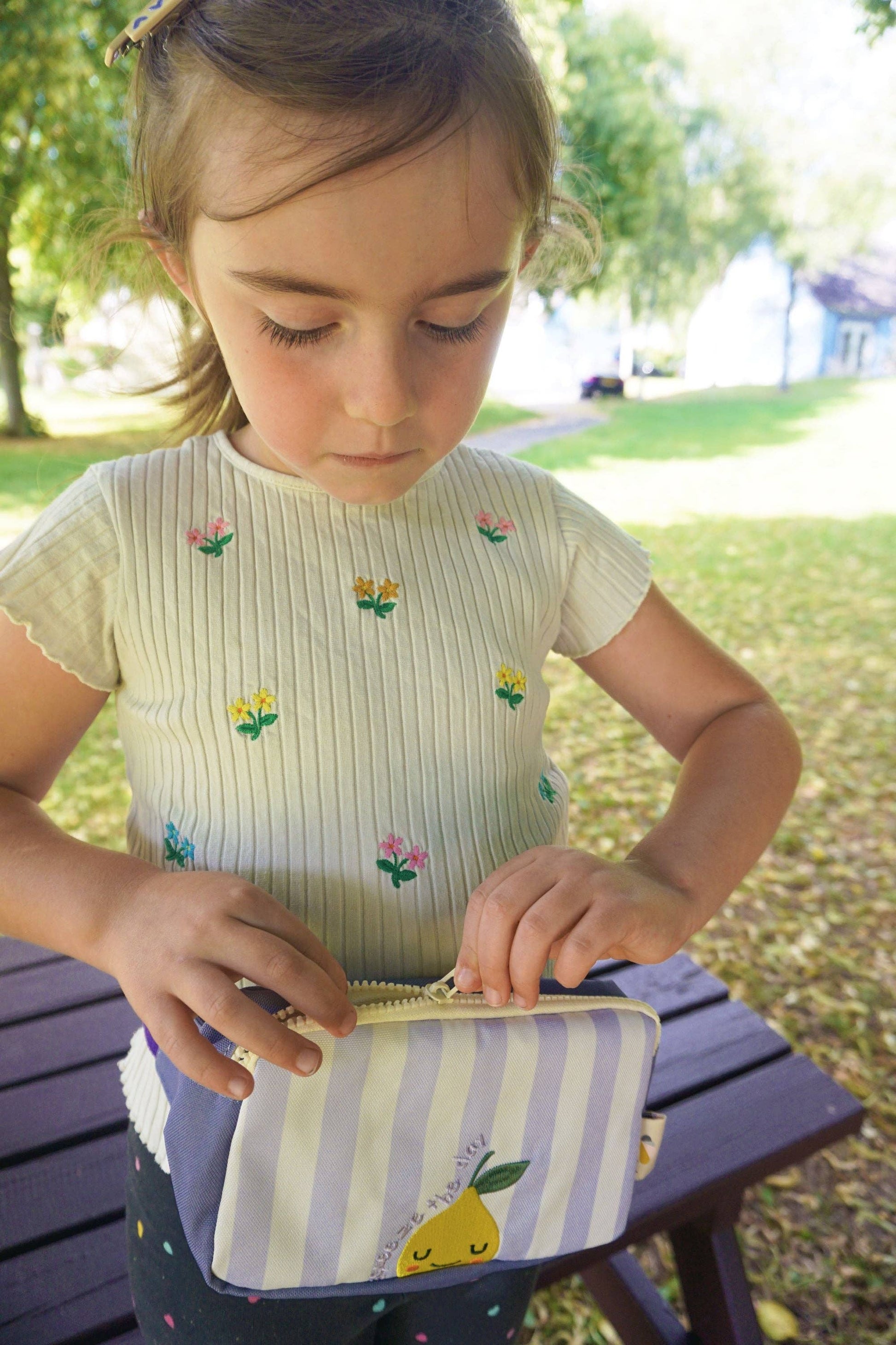 Villem Waistbag for Kids Rainbow the cotton cloud
