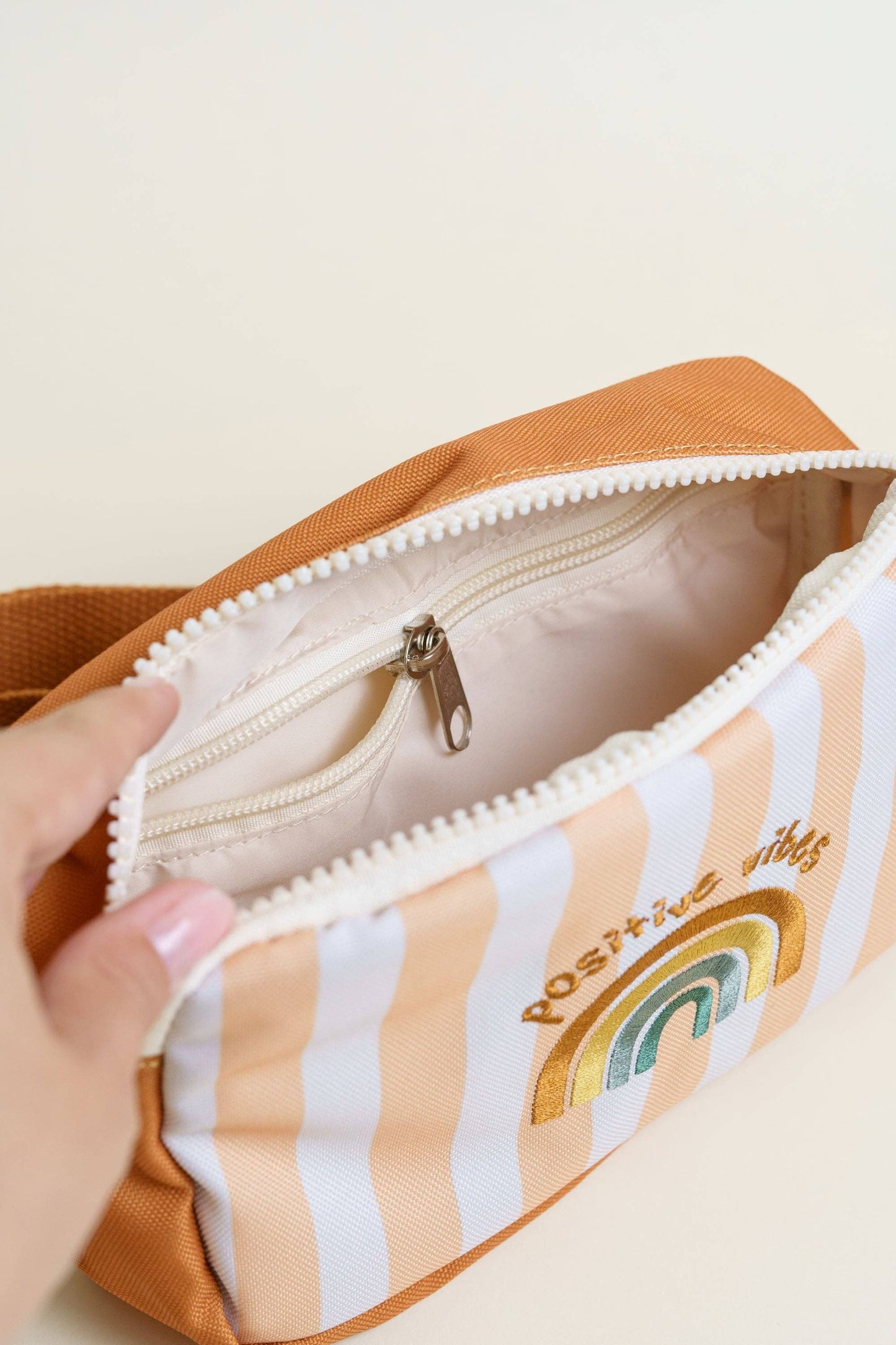 Villem Waistbag for Kids Rainbow the cotton cloud