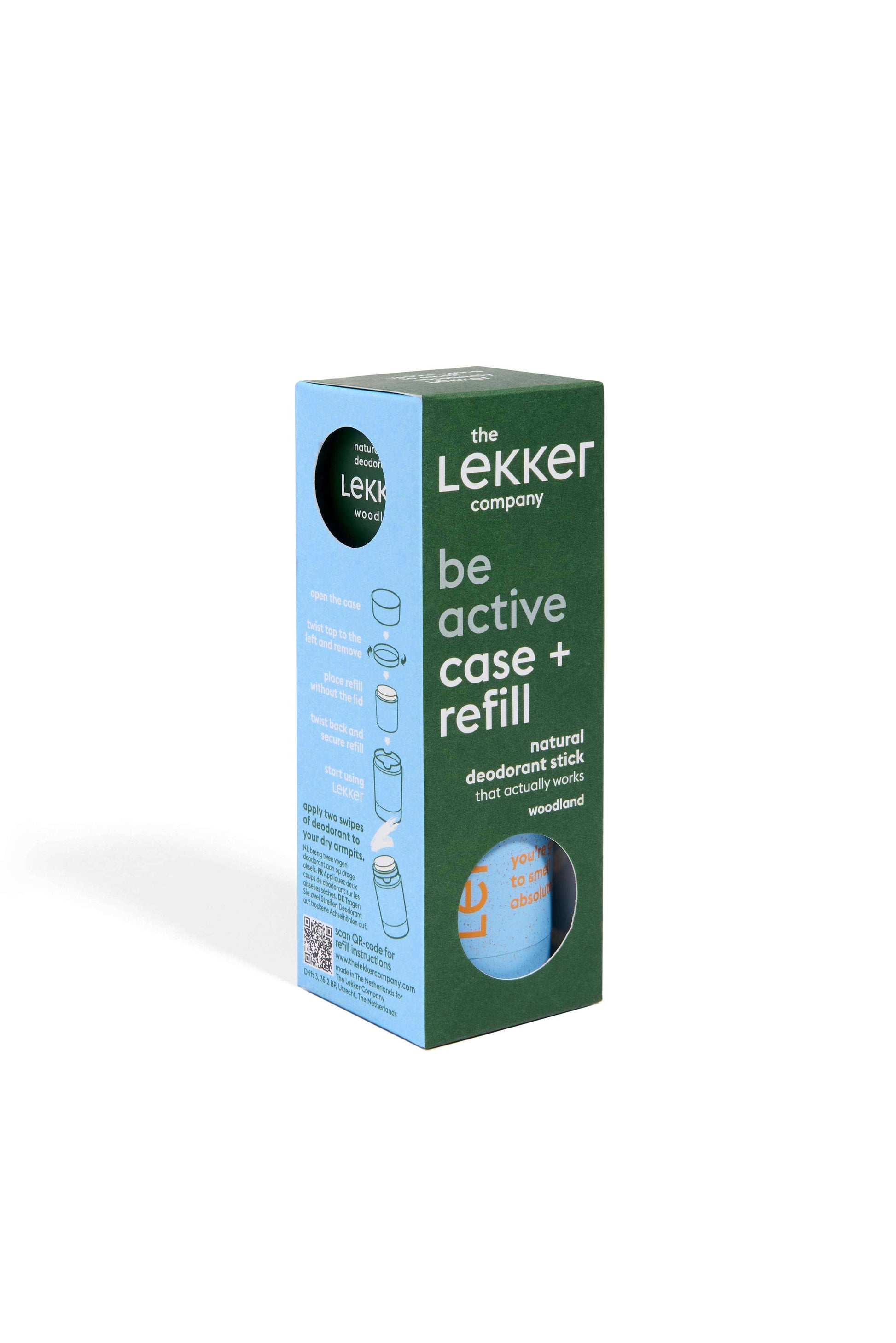 Villem Lekker Be Active looduslik taastäidetav deodorant Mets The Lekker