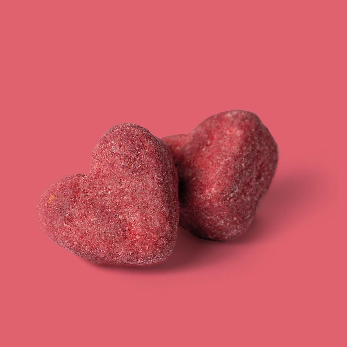 Villem MALLOW HEARTS - RASPBERRY + BELGIAN WHITE CHOC 90g The Mallows