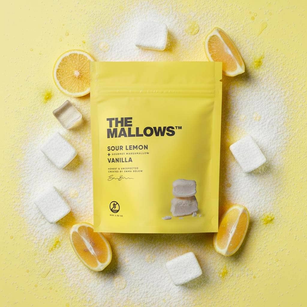 Villem SOUR LEMON + VANILLA 80g The Mallows