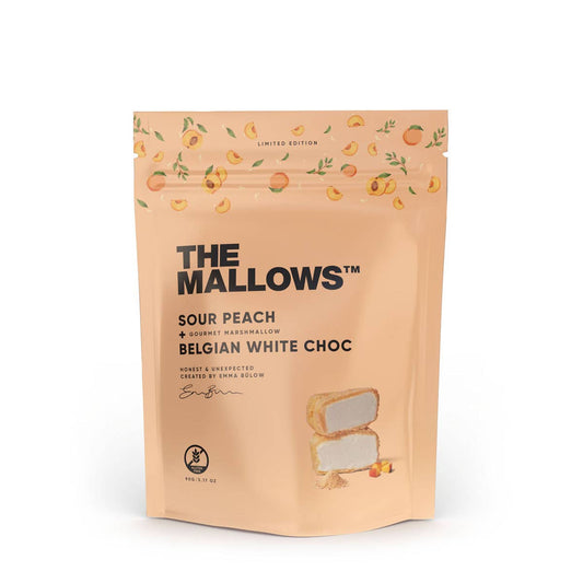 Villem SOUR PEACH + BELGIAN WHITE CHOCOLATE The Mallows