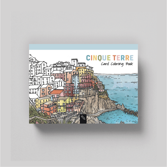 Villem Cinque Terre – postkaartide värviraamat (itaalia-inglise väljaanne) Toscana Book