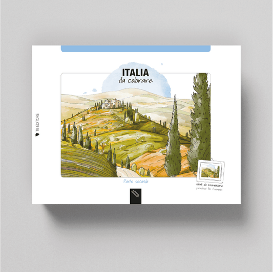 Villem Italy to Color Vol. 2 – värviraamat (itaalia-inglise väljaanne) Toscana Book