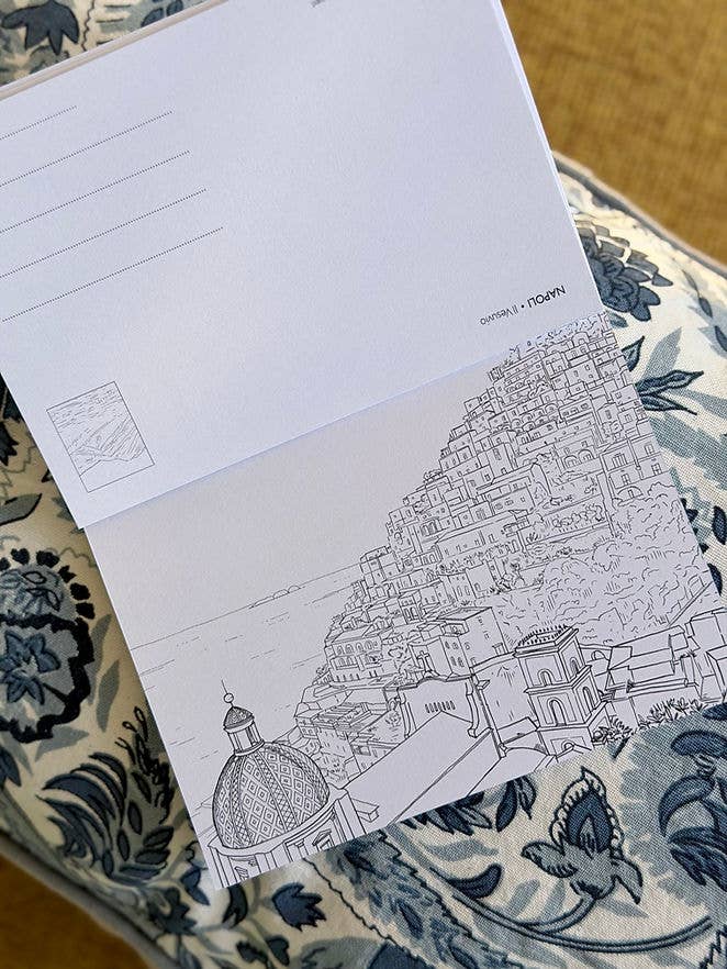 Villem Naples and the Coast – postkaartide värviraamat (itaalia-inglise väljaanne) Toscana Book